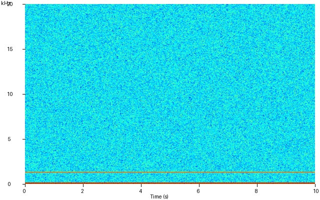 acoustic capture of Steam Control Valve 01